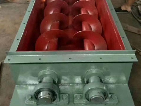 攪拌站專用螺旋給料機結構圖紙