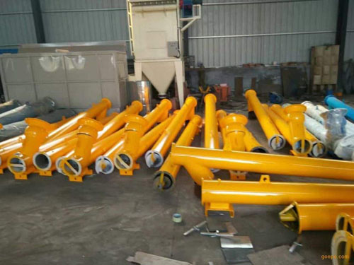 油田砂漿螺旋給料機結(jié)構(gòu)圖紙